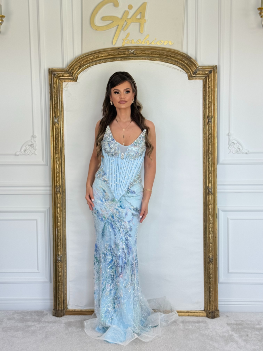 Rochie Tellany Babyblue [6]
