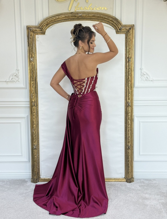 Rochie Tenessa Bordo [8]