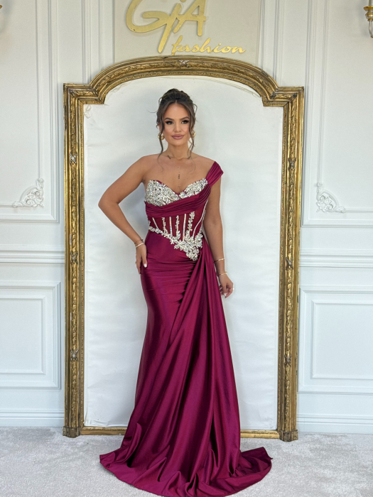 Rochie Tenessa Bordo [4]