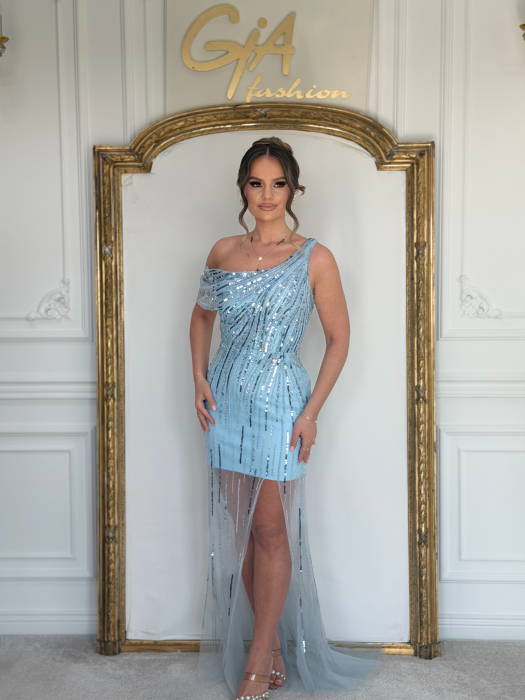 Rochie Tetissa Blue [8]