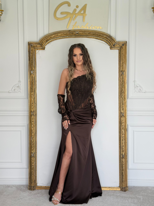 Rochie Tezellia Brown [7]