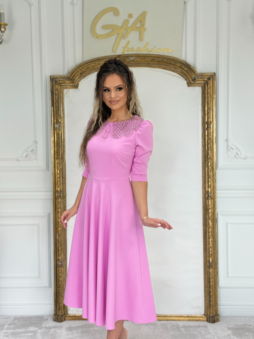 Rochie Tezellia Pink [3]