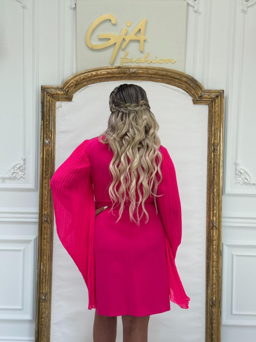 Rochie Tip Sacou Naomy PINK [4]