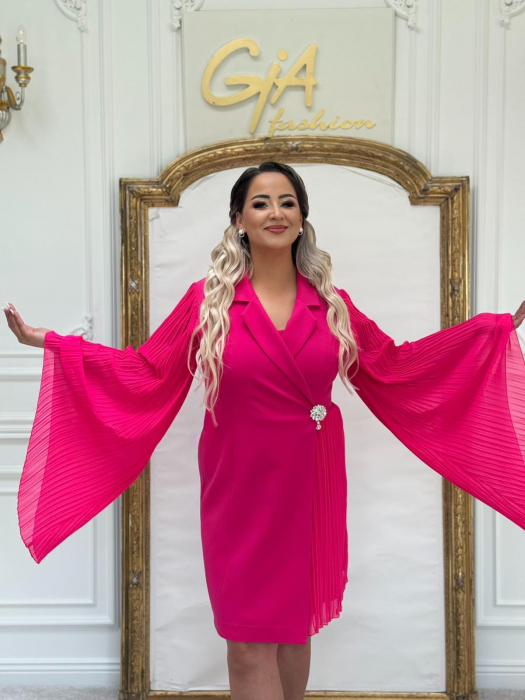 Rochie Tip Sacou Naomy PINK [2]