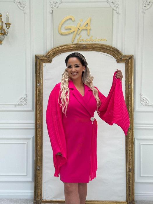 Rochie Tip Sacou Naomy PINK [1]