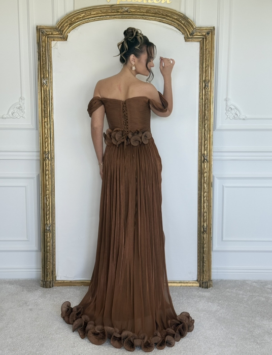 Rochie Tisesa Brown [9]