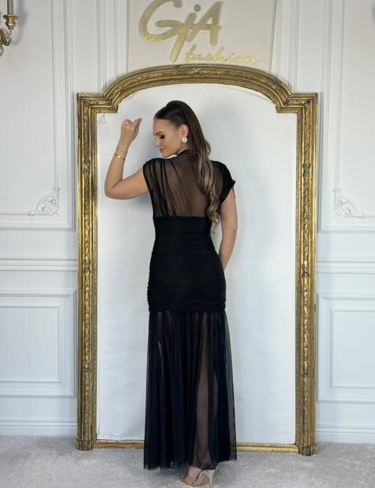 Rochie Tissia Black [7]