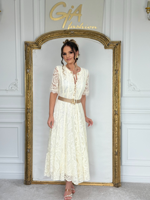 Rochie Tissia White [5]
