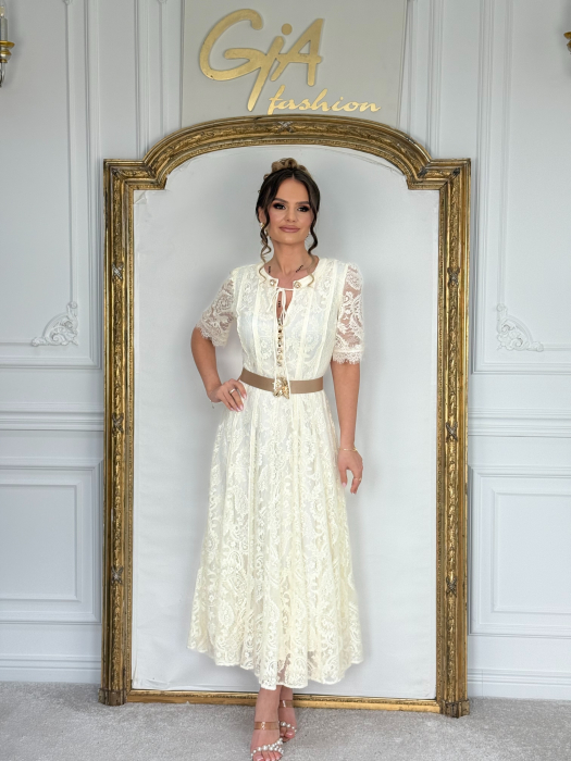 Rochie Tissia White [7]