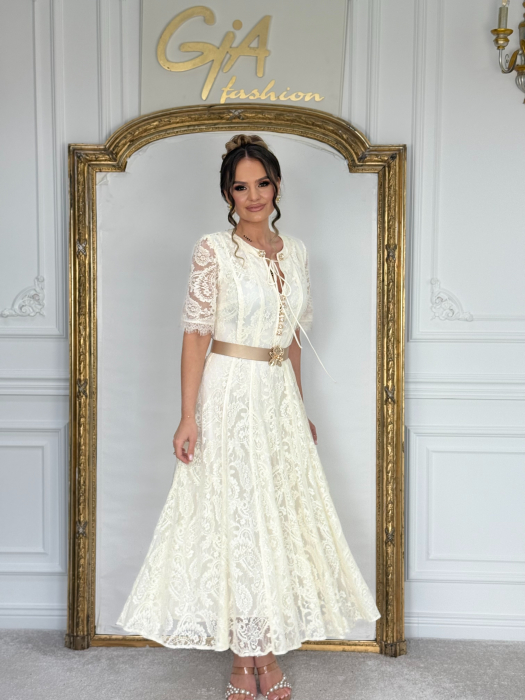 Rochie Tissia White [4]