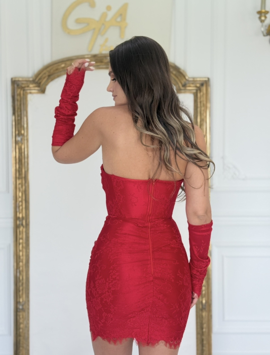 Rochie Vallia Red [5]
