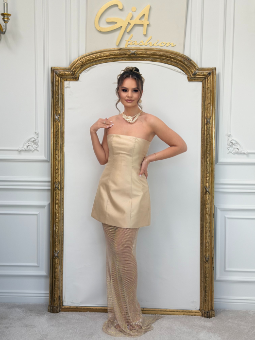 Rochie Vella Gold [4]