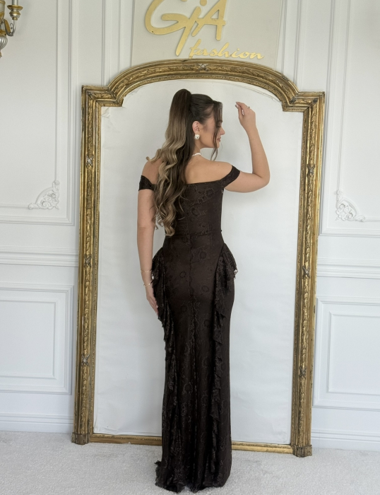 Rochie Vellesy Brown [10]