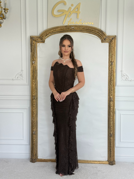 Rochie Vellesy Brown [9]