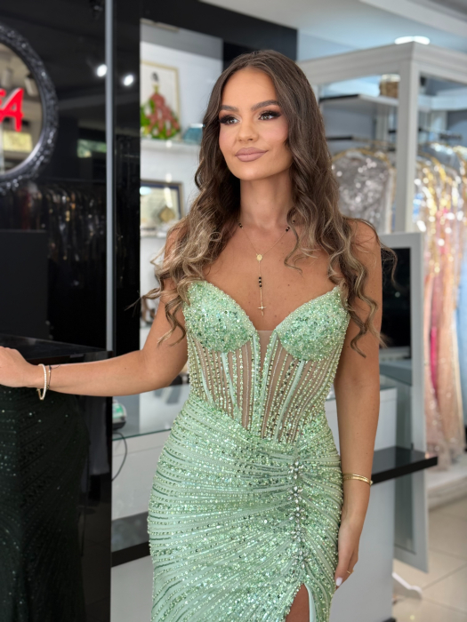 Rochie Vellia Mint [4]