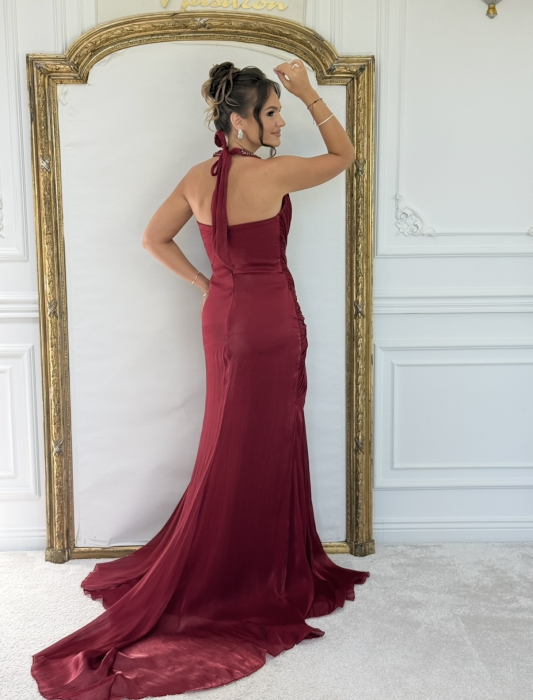Rochie Verisy Bordo [9]