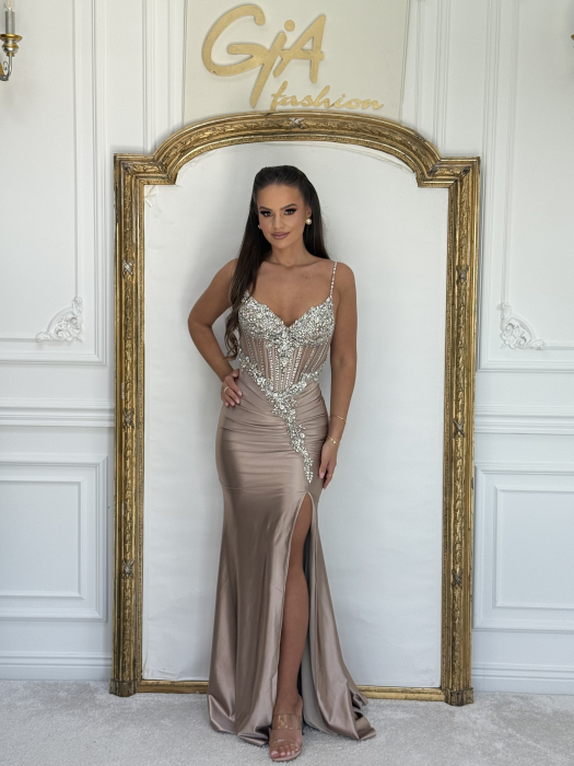 Rochie Vezellia Beige [5]