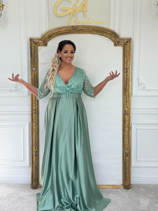 Rochie Vienny Green [4]