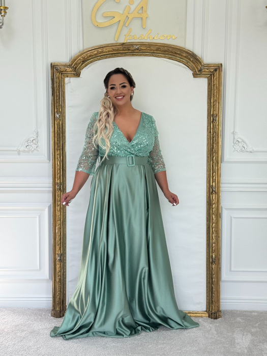 Rochie Vienny Green [3]