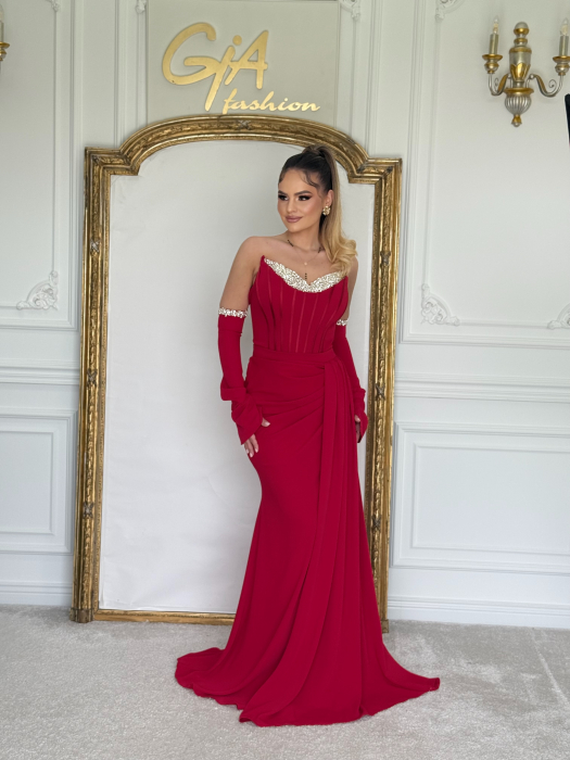 Rochie Wassia Red [4]