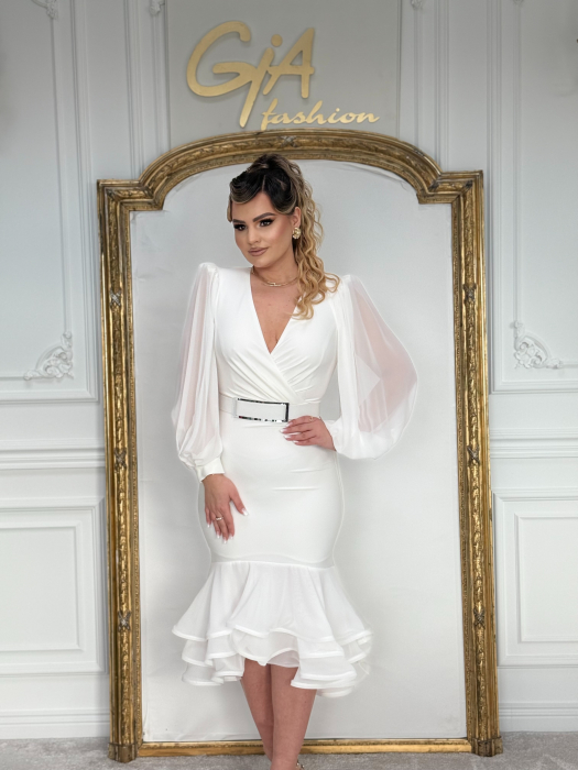 Rochie White Emilly [2]