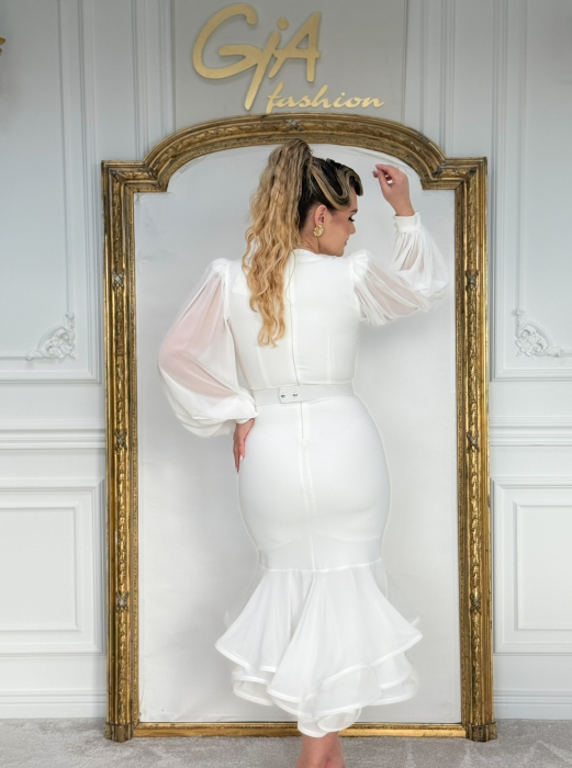 Rochie White Emilly [4]