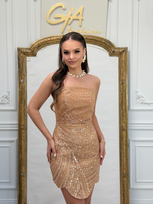 Rochie Zadellia Gold [2]