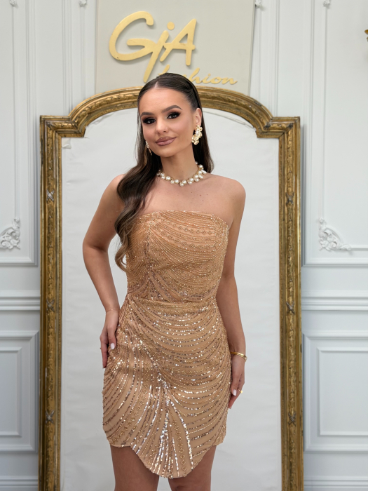 Rochie Zadellia Gold [6]