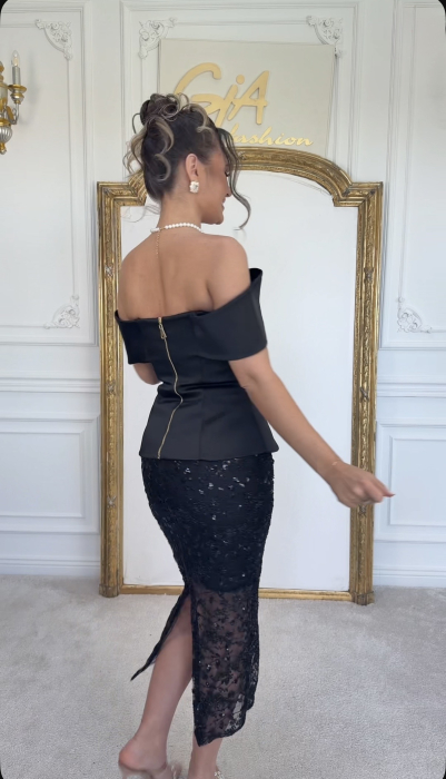 Rochie Zalia Black [4]