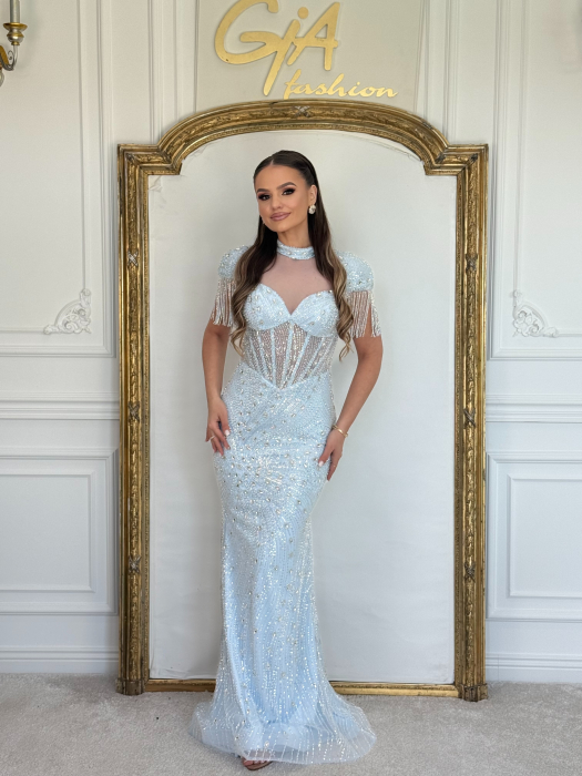 Rochie Zanella Blue [6]