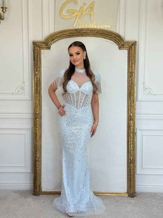 Rochie Zanella Blue [7]