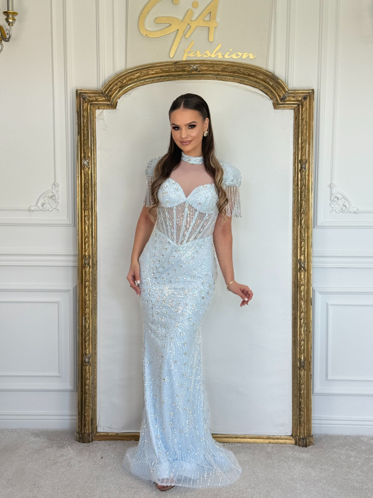 Rochie Zanella Blue [5]