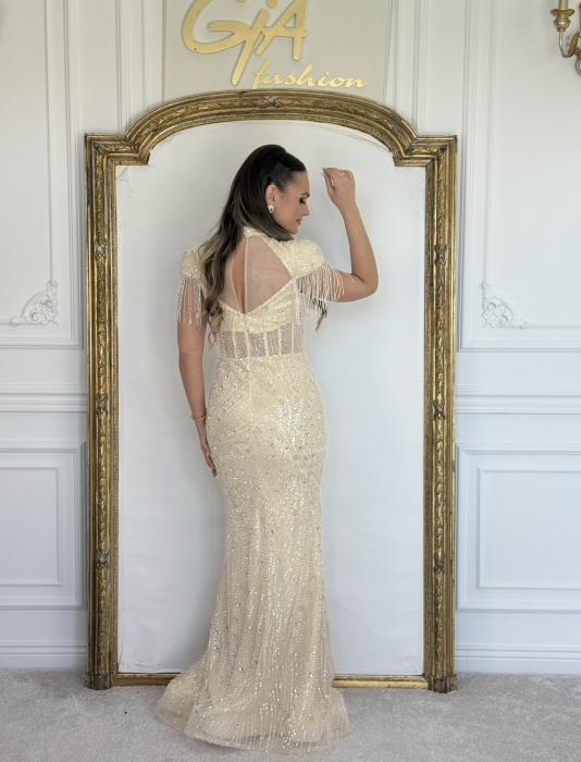 Rochie Zanella Crem [9]
