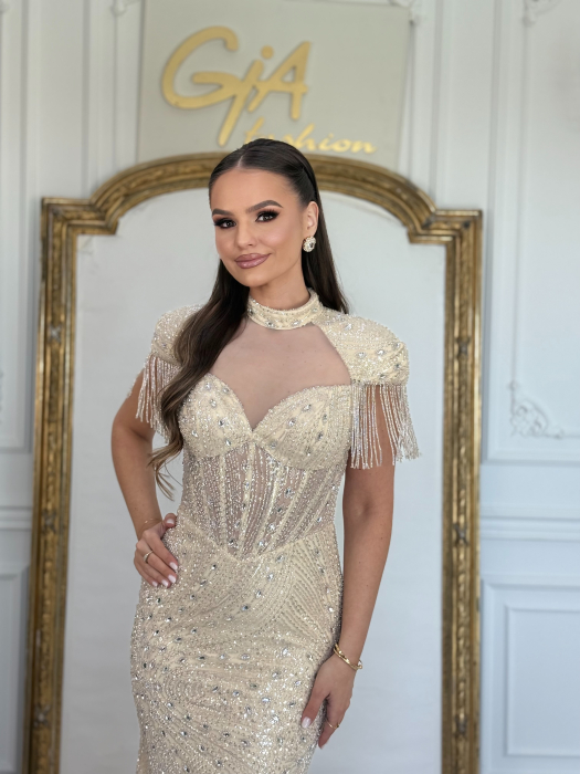 Rochie Zanella Crem [2]