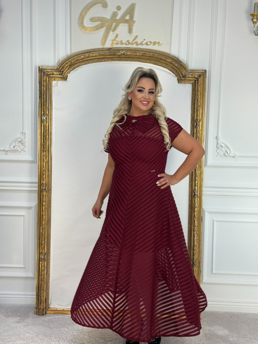 Rochie Zassia Bordo [4]