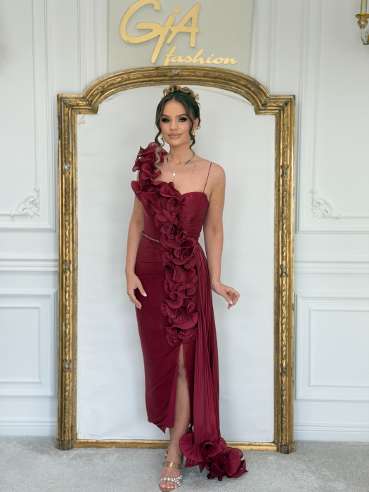 Rochie Zelara Bordo [3]