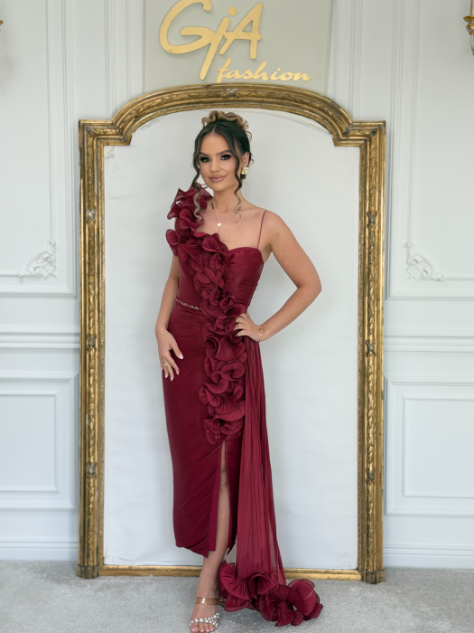 Rochie Zelara Bordo [2]