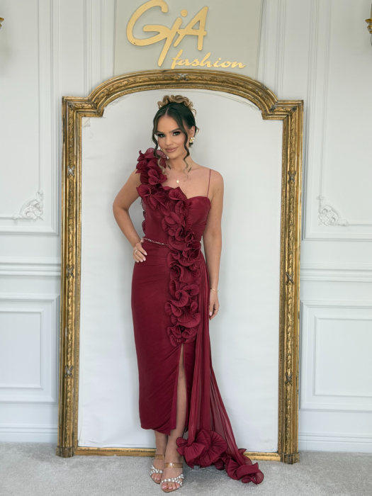 Rochie Zelara Bordo [5]