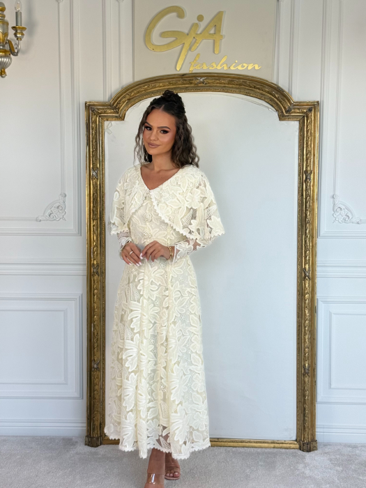 Rochie Zella Crem [7]