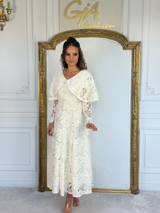 Rochie Zella Crem [8]