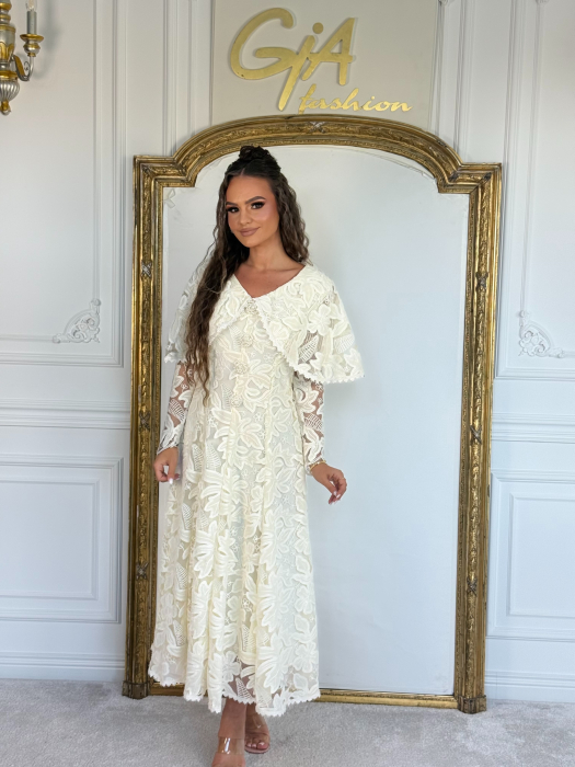 Rochie Zella Crem [3]