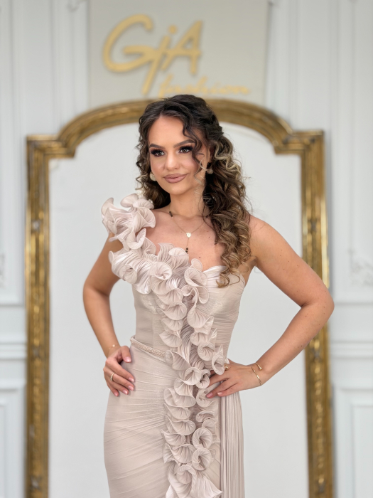 Rochie Zellada Beige [2]