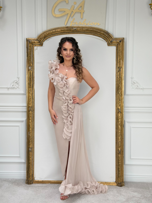 Rochie Zellada Beige [6]