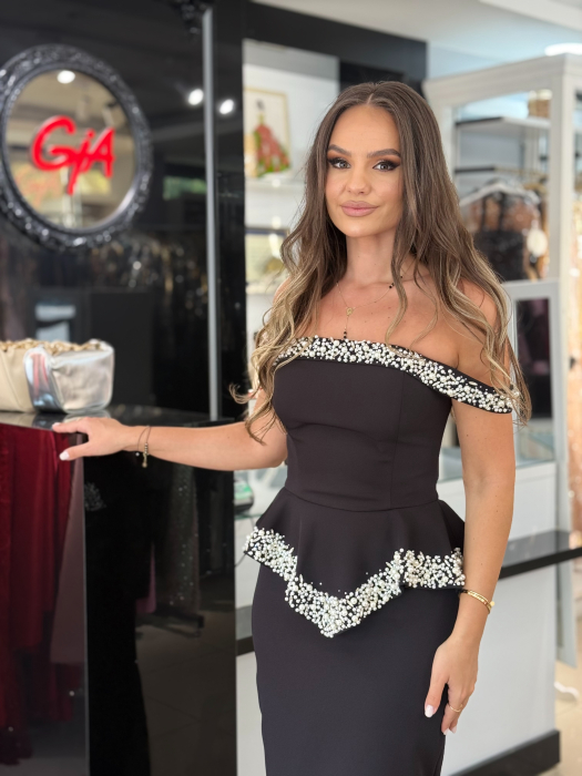 Rochie Zellia Black [3]
