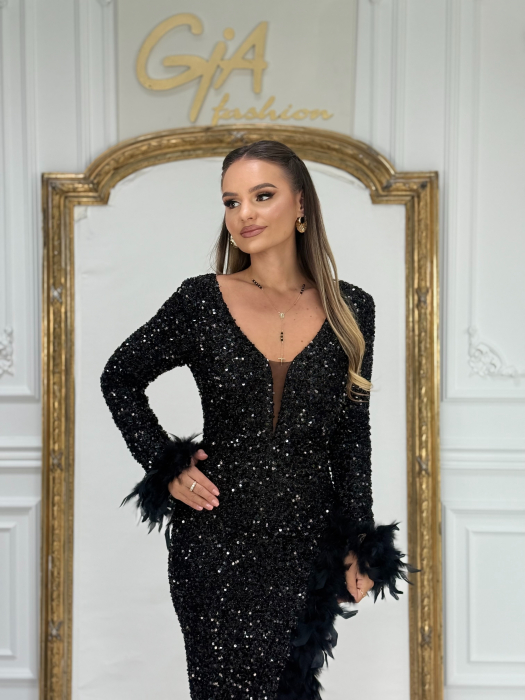 Rochie Zellia Black [2]