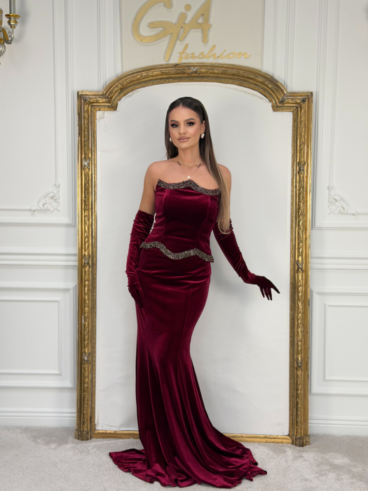 Rochie Zellivia Catifea [3]