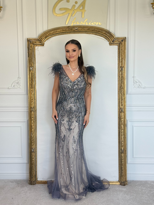 Rochie Zena Grey [3]