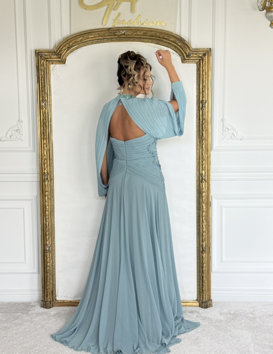 Rochie Zerena Blue [7]
