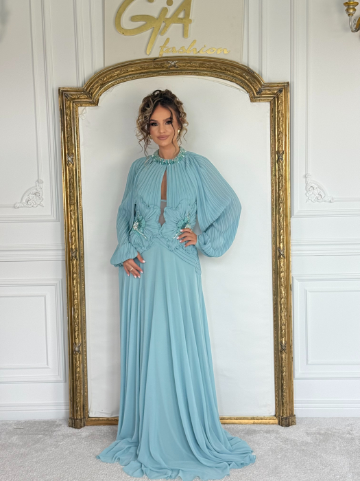 Rochie Zerena Blue [3]
