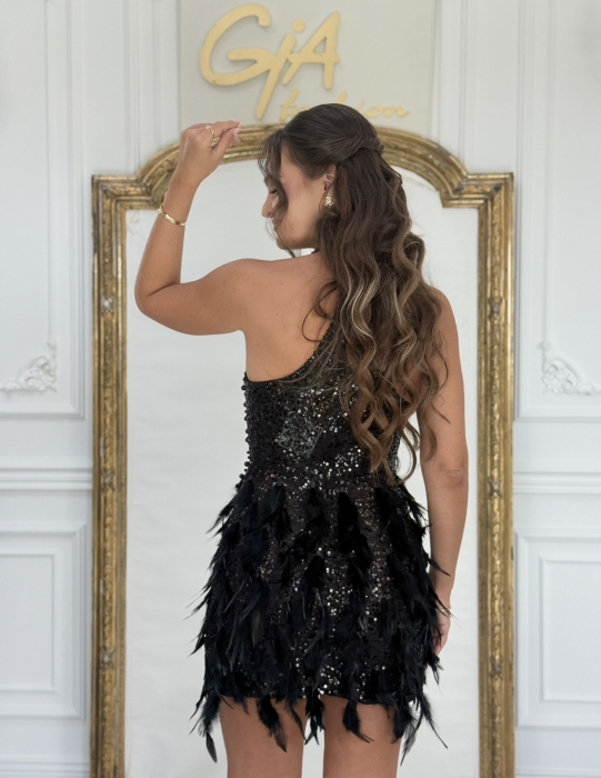 Rochie Zessia Black [5]